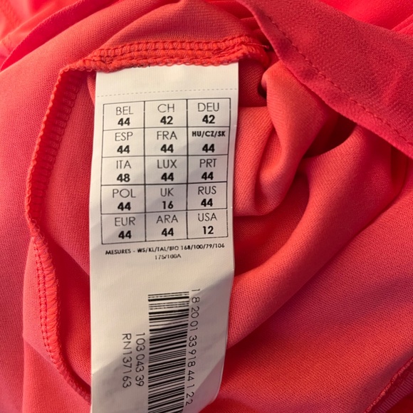 Watermelon pink versatile size dress - Picture 4 of 6